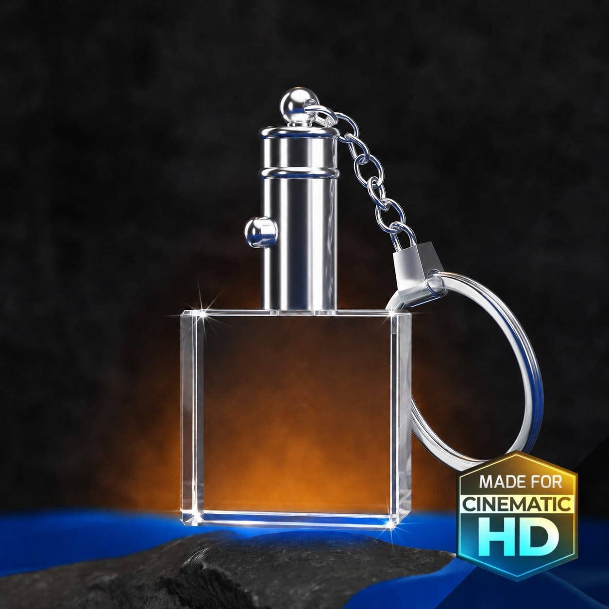 Square Keychain